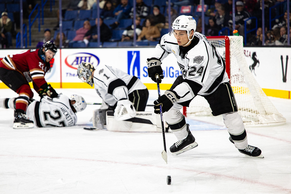 Angus Booth Reflects on His First Professional Season with Ontario Reign