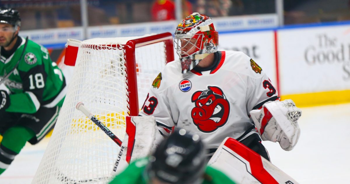 Rockford IceHogs | IceHogs Halted by Stars at Home 4-1