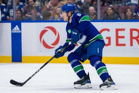 Vancouver Canucks forward Brock Boeser.