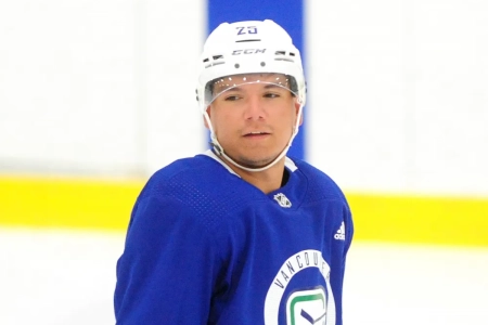 Former Vancouver Canucks defenseman Brady Keeper