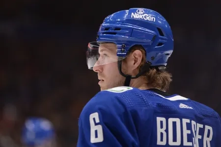 Vancouver Canucks forward and Pending UFA Brock Boeser