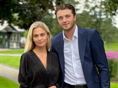 Photo of Noah Dobson and Alexa Serowik Photo of Noah Dobson and Alexa Serowik