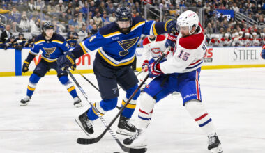 Blues Defenseman Pays the Price After Logan Mailloux's Arrival in St. Louis