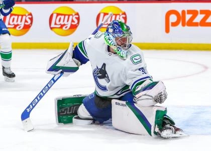 Former Vancouver Canucks goaltender Spencer Martin.