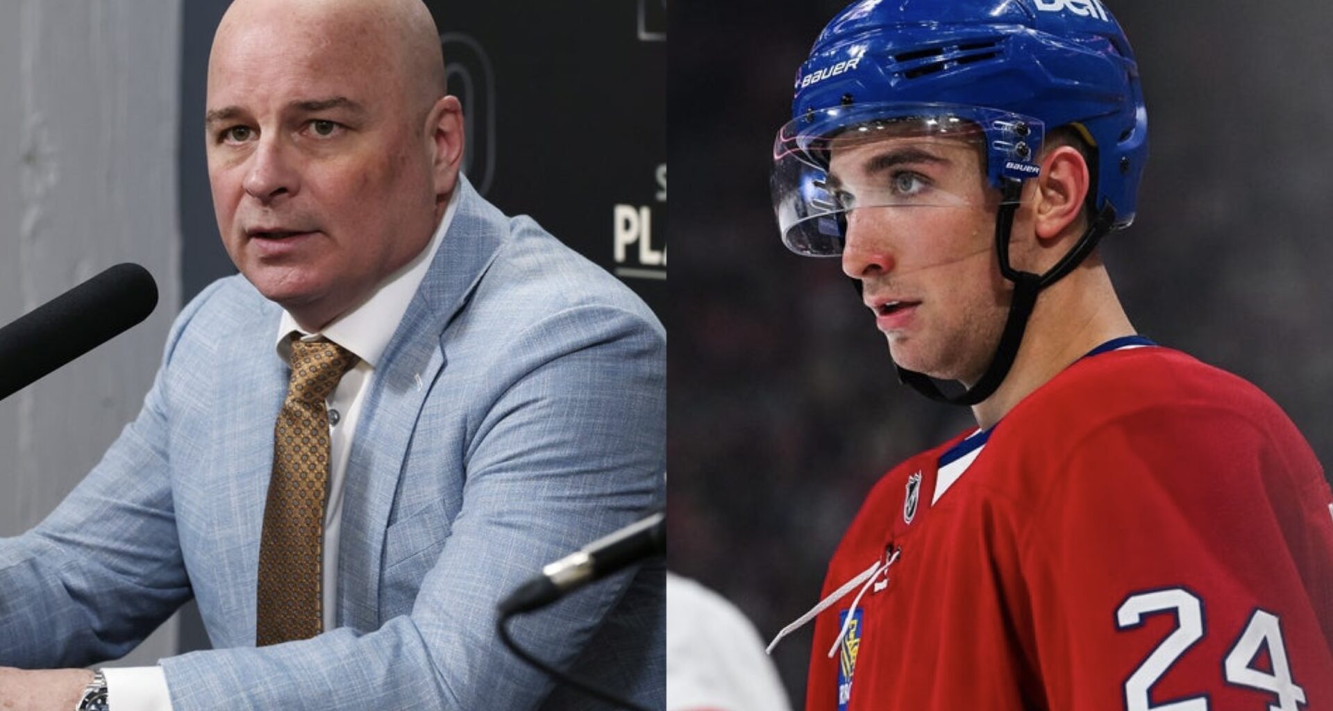 Blues Head Coach Jim Montgomery Makes His Feelings Known About Logan Mailloux Following the Trade