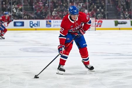 Mar 22, 2025; Montreal, Quebec, CAN; Montreal Canadiens right wing Patrik Laine (92) shoots the puck against the Colorado Avalanche in the first period at Bell Centre. Mandatory Credit: David Kirouac-Imagn Images Mar 22, 2025; Montreal, Quebec, CAN; Montreal Canadiens right wing Patrik Laine (92) shoots the puck against the Colorado Avalanche in the first period at Bell Centre. Mandatory Credit: David Kirouac-Imagn Images