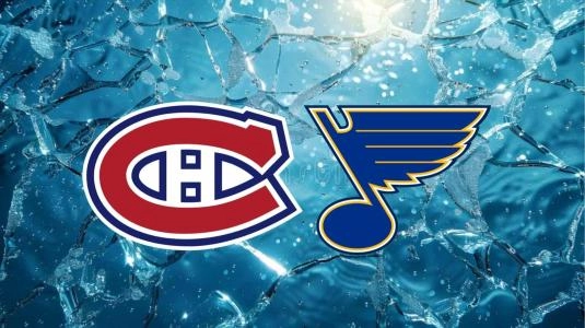 Photo of Canadiens and Blues logos