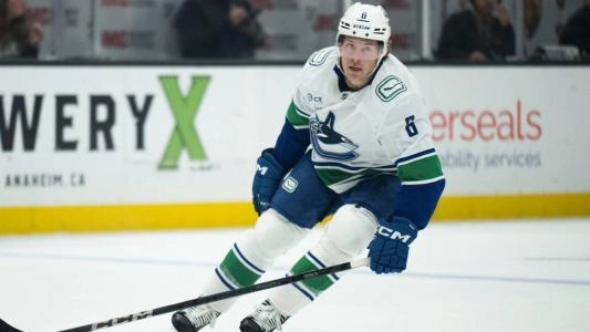 Vancouver Canucks forward Brock Boeser.