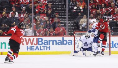 Maple Leafs Reportedly Engaged in Talks for a Potential Trade with the New Jersey Devils