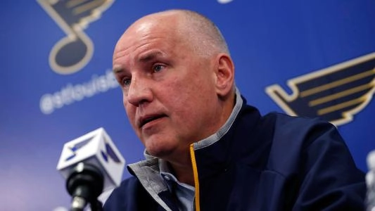 St. Louis Blues GM Doug Armstrong. St. Louis Blues GM Doug Armstrong.
