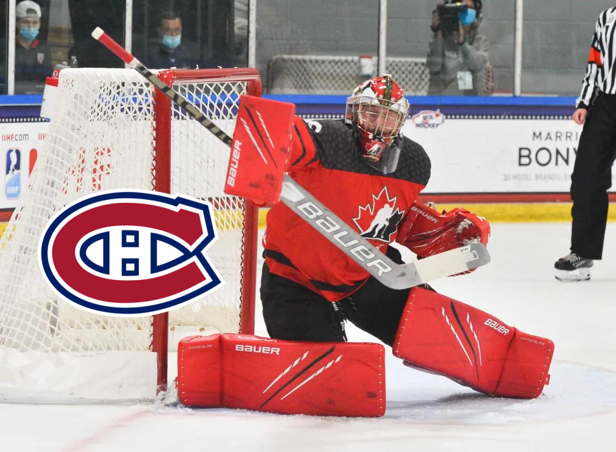 Montreal Canadiens Organization Signs 22-Year-Old Former Team Canada Goaltender to Contract