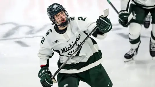 Former Michigan State winger Isaac Howard. Former Michigan State winger Isaac Howard.