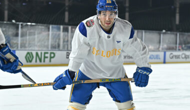 Blues Interested in Two Canadiens Prospects in Potential Kyrou Trade