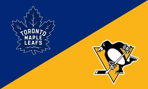 July 22, 2025; Toronto Maple Leafs (logo left) and Pittsburgh Penguins (logo right).
