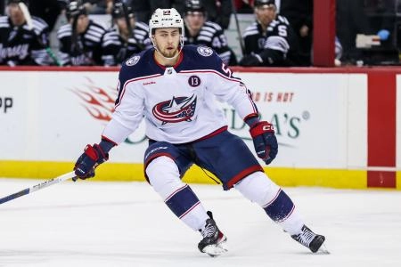 Yegor Chinakhov of the Columbus Blue Jackets. Yegor Chinakhov of the Columbus Blue Jackets.