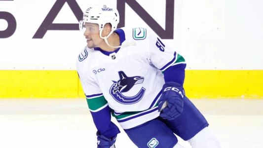 Former Vancouver Canucks forward Dakota Joshua. Former Vancouver Canucks forward Dakota Joshua.