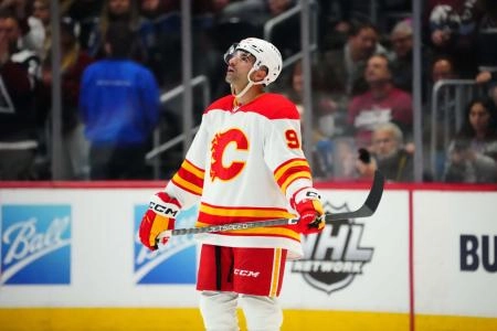 Nazem Kadri with the Calgary Flames.