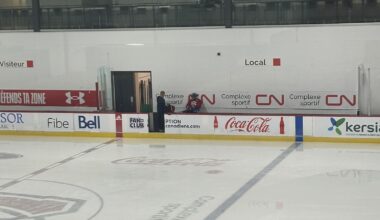 Unexpected Scene Live from Brossard Involving Canadiens Star