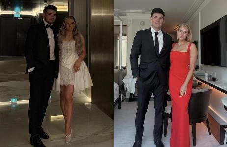 Nick and Caitlin Suzuki and Carey and Angela Price