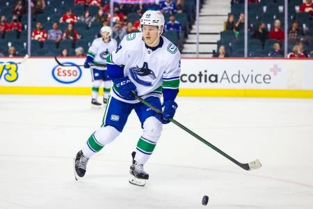 Former Vancouver Canucks defenseman Olli Juolevi.