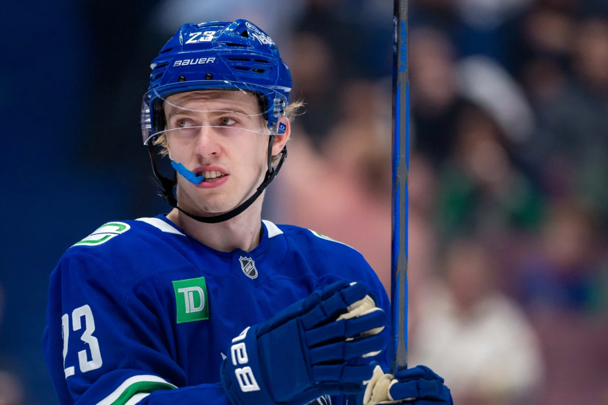 Canucks' Jonathan Lekkerimaki Dethroned as Team's Top Prospect Heading Into 2025-26 Season