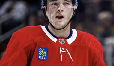 Noah Dobson's Wife Turns Heads in Stunning Red Dress in New Photo