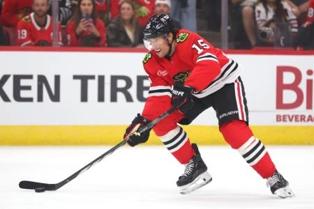 Craig Smith during his time with the Chicago Blackhawks.