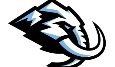 The new logo for the NHL's Utah Mammoth.