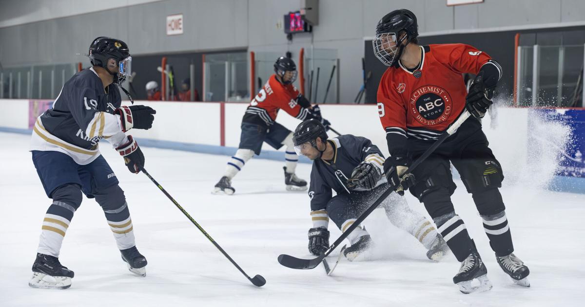 Adult hockey is part beer league, part networking club