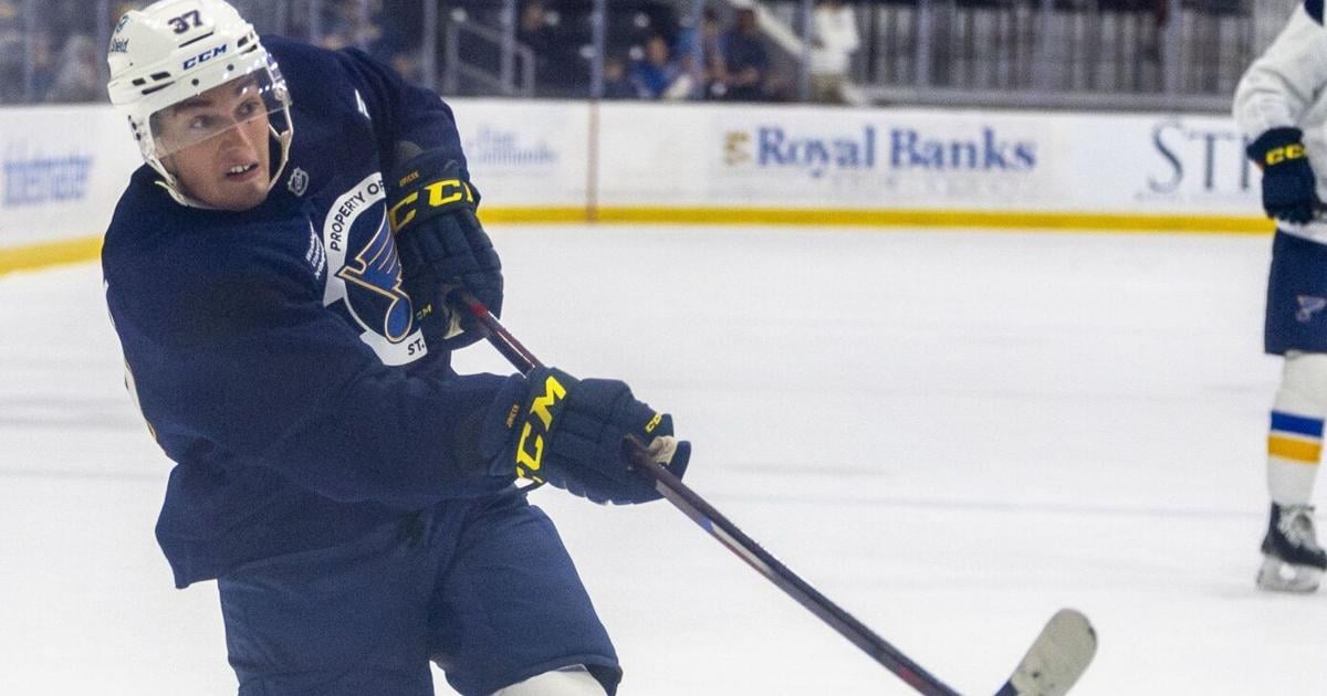 Blues prospect Jiricek eyes healthy season