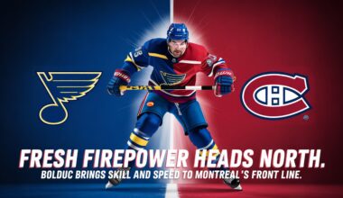 Canadiens acquire forward Zachary Bolduc from the St. Louis Blues