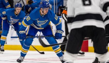 With Faksa, Bolduc gone, Blues have holes in bottom six