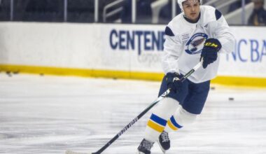 Carbonneau impresses Blues brass during development camp