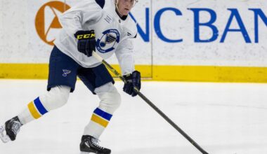 Blues Quinton Burns 'ready to take the next step' with first AHL season looming