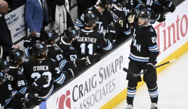 Utah Mammoth re-sign Jack McBain to 4-year contract worth $21.25 million |