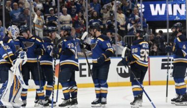 Opener vs. Minnesota, Jim Montgomery's return to Boston and other key dates on the Blues' schedule