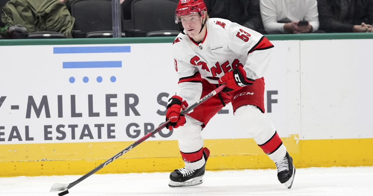 Hurricanes forward Jackson Blake signs 8-year, $45 million contract extension | Sports