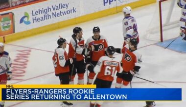 Flyers-Rangers Rookie Series hockey showcase returning to PPL Center | Sports