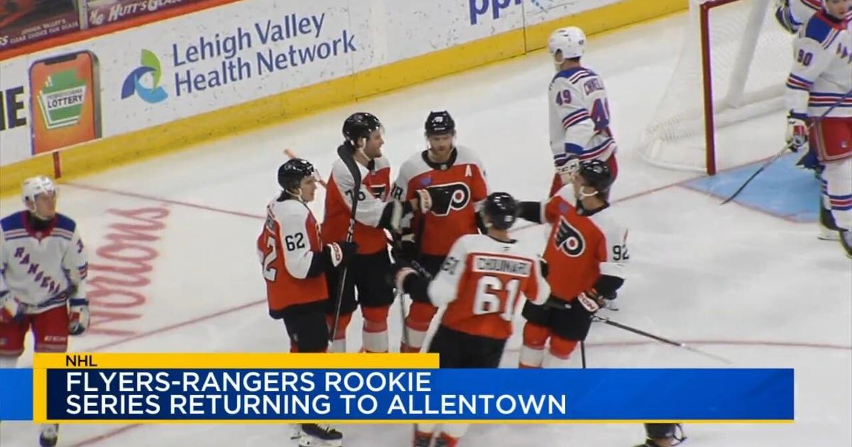 Flyers-Rangers Rookie Series hockey showcase returning to PPL Center | Sports