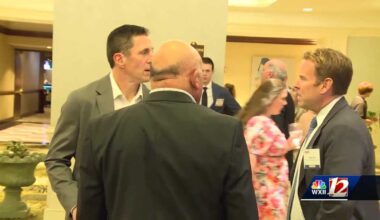 Tripp Tracy honored at National Sports Media Association banquet