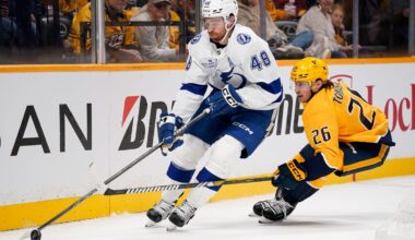 Nashville Predators sign Lightning defenseman Nick Perbix to 2-year deal
