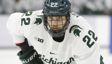 Isaac Howard ends MSU hockey career, signs contract after trade to Oilers