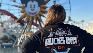 Disney park, Downtown Disney plan for Anaheim Ducks Day