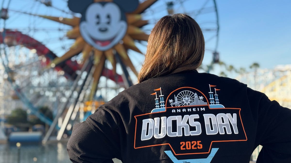 Disney park, Downtown Disney plan for Anaheim Ducks Day