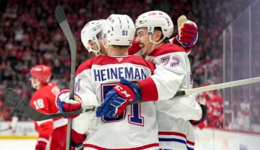 Red Wings fail to protect lead, lose 4-3 to Canadiens