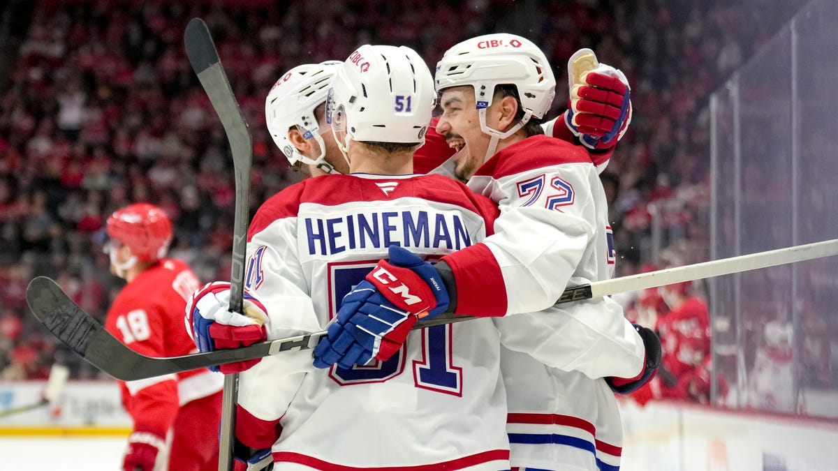 Red Wings fail to protect lead, lose 4-3 to Canadiens