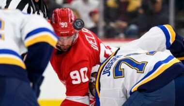 Red Wings booed off the ice in 4-0 loss to Blues