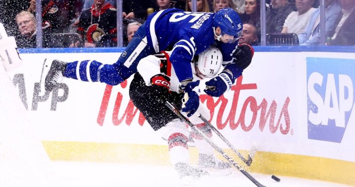 Leafs top Sens in OT to grab 2-0 series lead