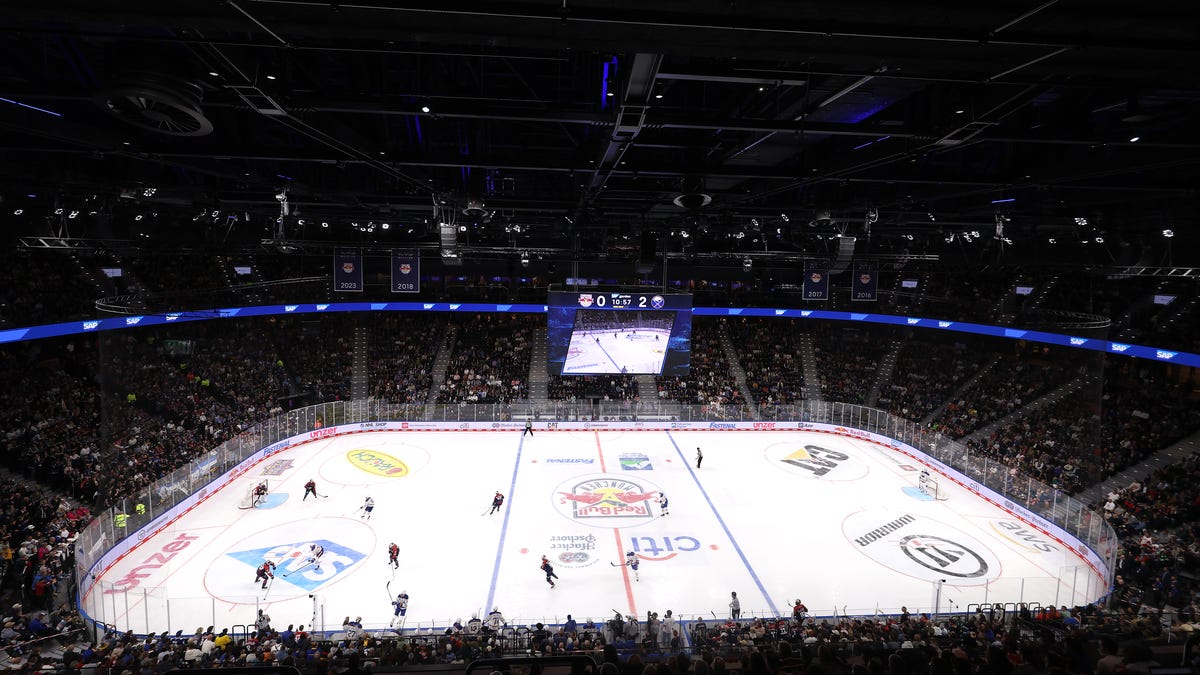 Why is the NHL playing regular season games in Europe during the preseason?
