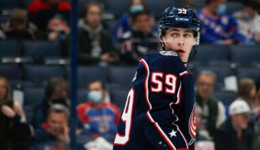 Yegor Chinakhov requests trade from Columbus Blue Jackets